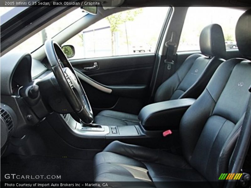 Black Obsidian / Graphite 2005 Infiniti G 35 Sedan