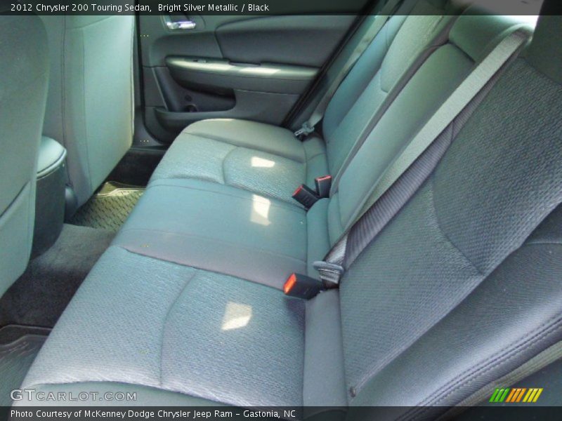 Bright Silver Metallic / Black 2012 Chrysler 200 Touring Sedan