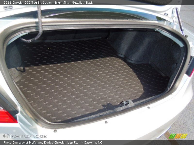 Bright Silver Metallic / Black 2012 Chrysler 200 Touring Sedan