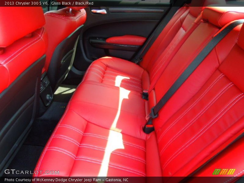 Rear Seat of 2013 300 S V6