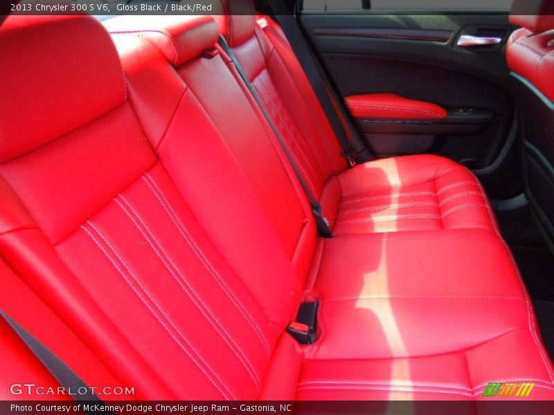 Rear Seat of 2013 300 S V6