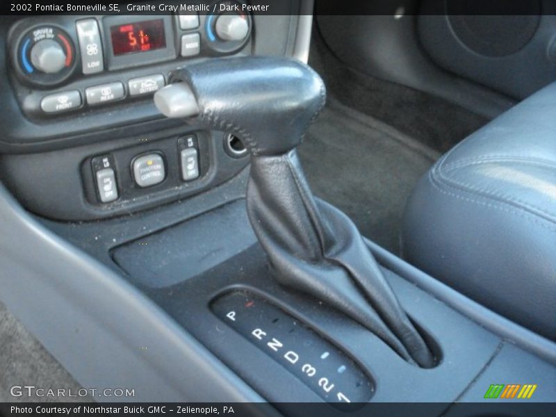 Granite Gray Metallic / Dark Pewter 2002 Pontiac Bonneville SE