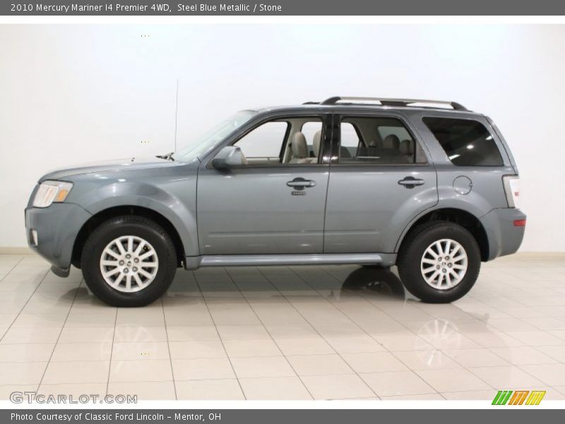  2010 Mariner I4 Premier 4WD Steel Blue Metallic