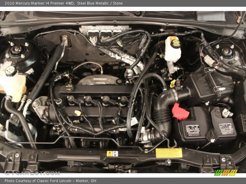  2010 Mariner I4 Premier 4WD Engine - 2.5 Liter DOHC 16-Valve iVCT Duratec 25 4 Cylinder