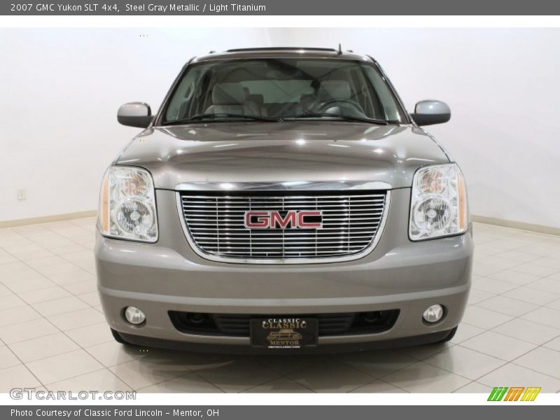 Steel Gray Metallic / Light Titanium 2007 GMC Yukon SLT 4x4