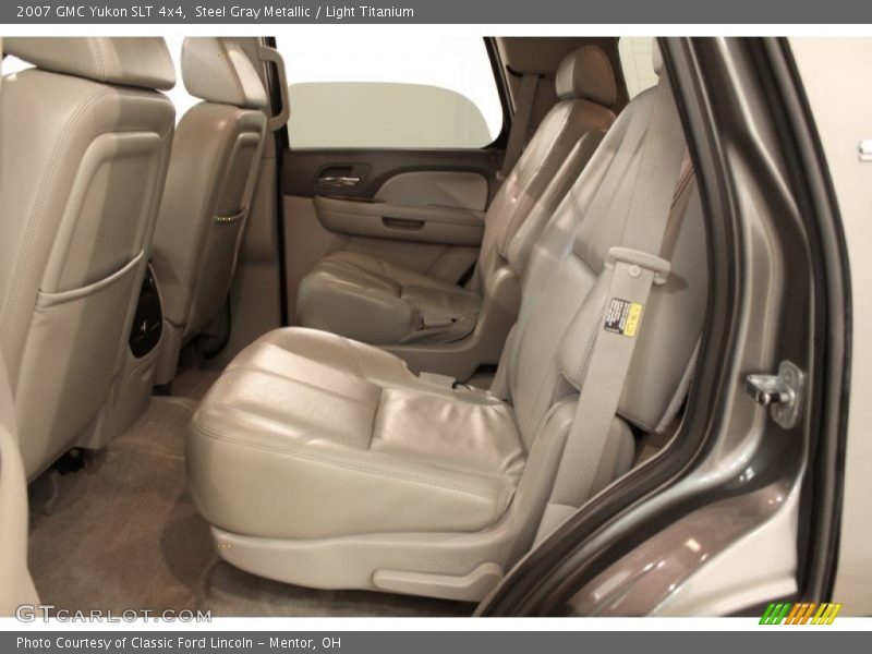 Steel Gray Metallic / Light Titanium 2007 GMC Yukon SLT 4x4