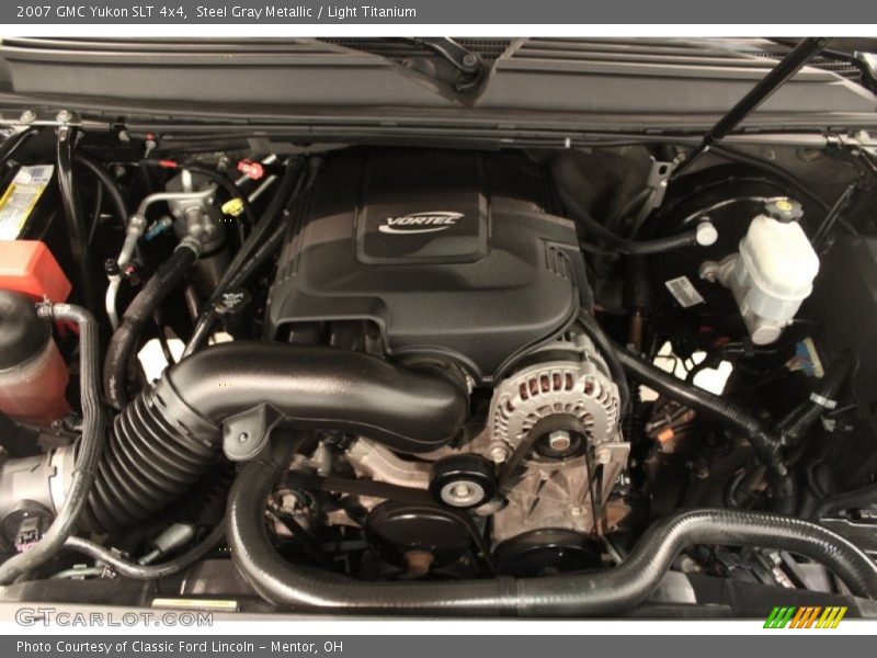 Steel Gray Metallic / Light Titanium 2007 GMC Yukon SLT 4x4