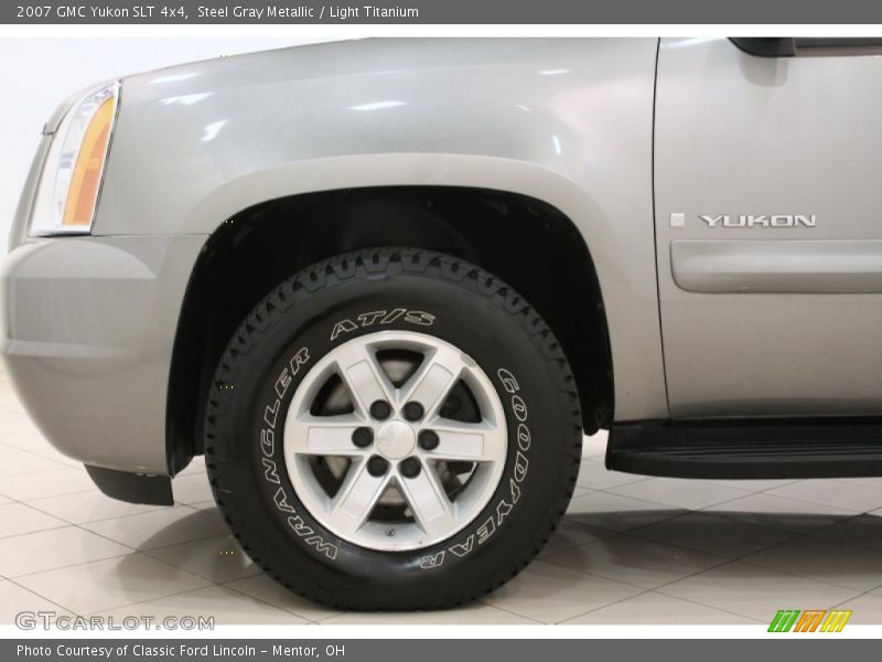 Steel Gray Metallic / Light Titanium 2007 GMC Yukon SLT 4x4
