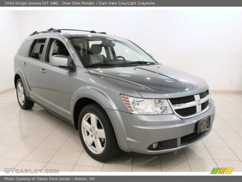 Silver Steel Metallic / Dark Slate Gray/Light Graystone 2009 Dodge Journey SXT AWD