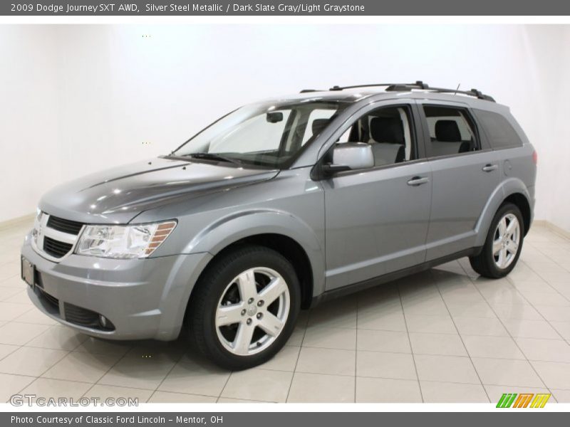 Silver Steel Metallic / Dark Slate Gray/Light Graystone 2009 Dodge Journey SXT AWD