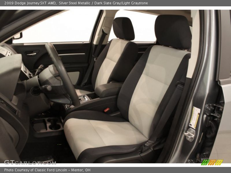 Silver Steel Metallic / Dark Slate Gray/Light Graystone 2009 Dodge Journey SXT AWD