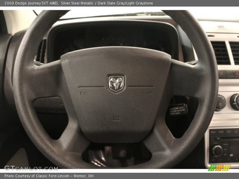 Silver Steel Metallic / Dark Slate Gray/Light Graystone 2009 Dodge Journey SXT AWD