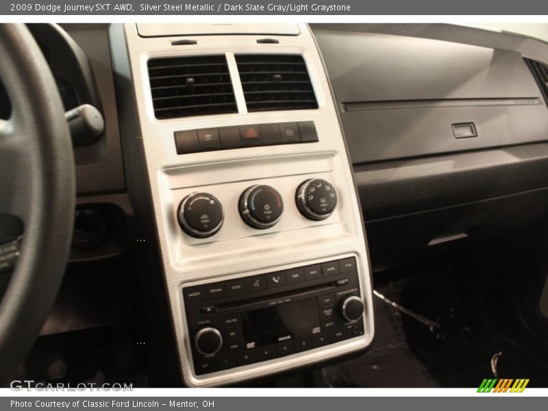 Silver Steel Metallic / Dark Slate Gray/Light Graystone 2009 Dodge Journey SXT AWD