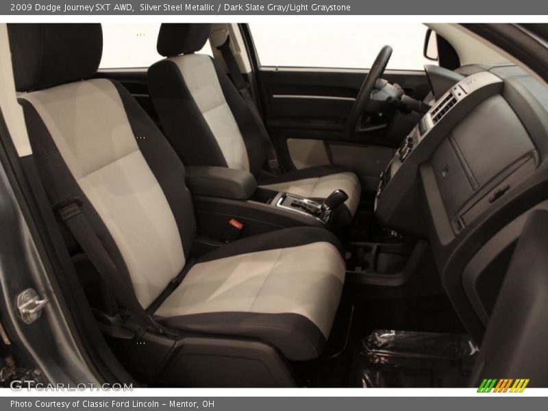 Silver Steel Metallic / Dark Slate Gray/Light Graystone 2009 Dodge Journey SXT AWD