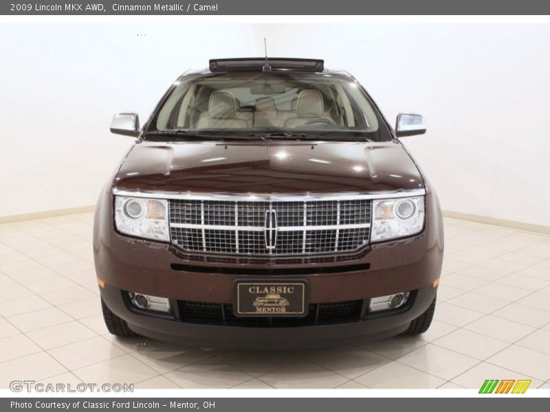 Cinnamon Metallic / Camel 2009 Lincoln MKX AWD
