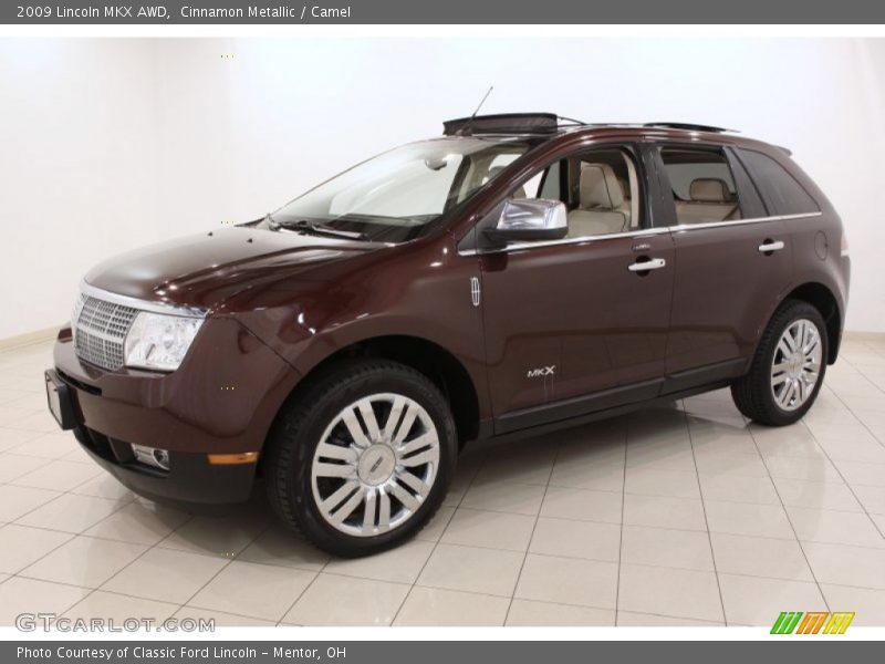 Cinnamon Metallic / Camel 2009 Lincoln MKX AWD