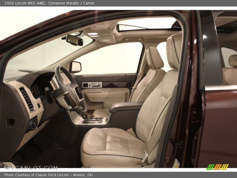 Cinnamon Metallic / Camel 2009 Lincoln MKX AWD