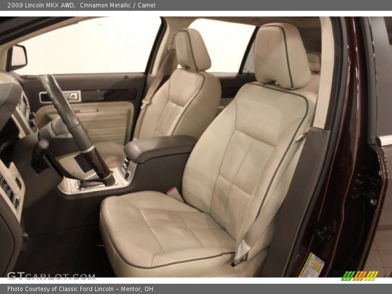 Cinnamon Metallic / Camel 2009 Lincoln MKX AWD