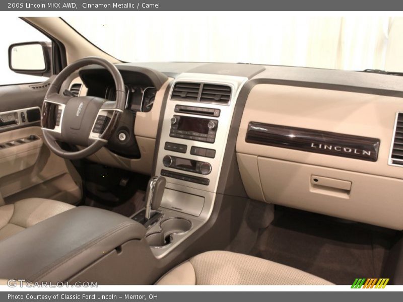 Cinnamon Metallic / Camel 2009 Lincoln MKX AWD