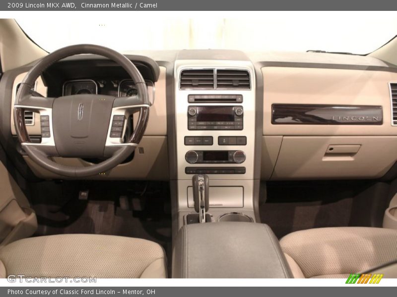 Cinnamon Metallic / Camel 2009 Lincoln MKX AWD