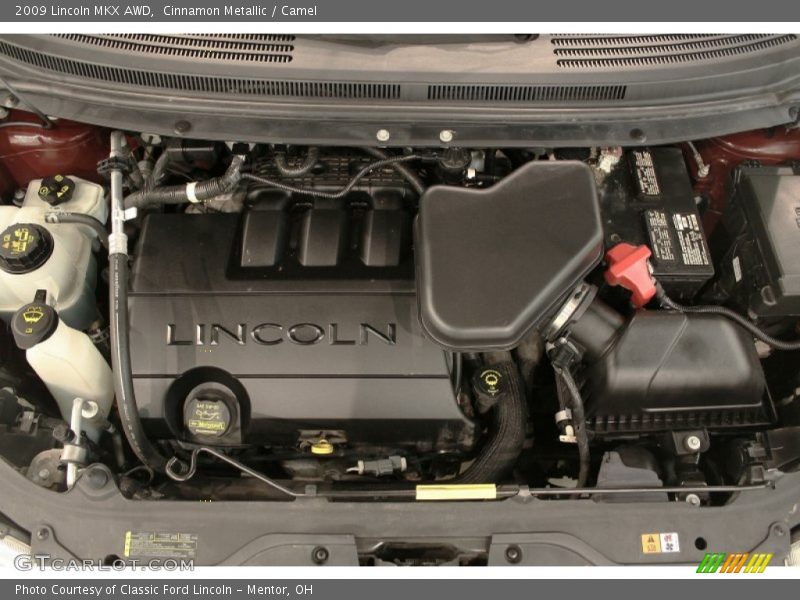 Cinnamon Metallic / Camel 2009 Lincoln MKX AWD
