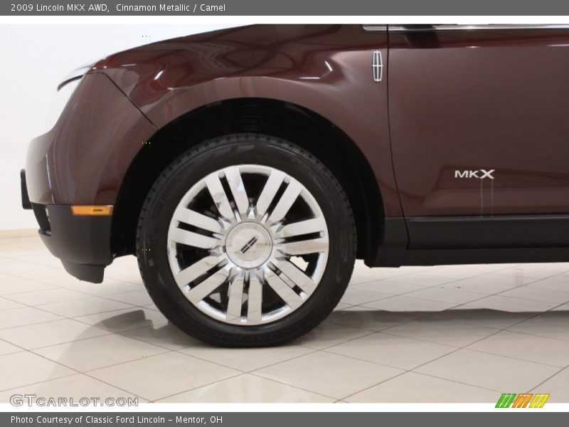 Cinnamon Metallic / Camel 2009 Lincoln MKX AWD