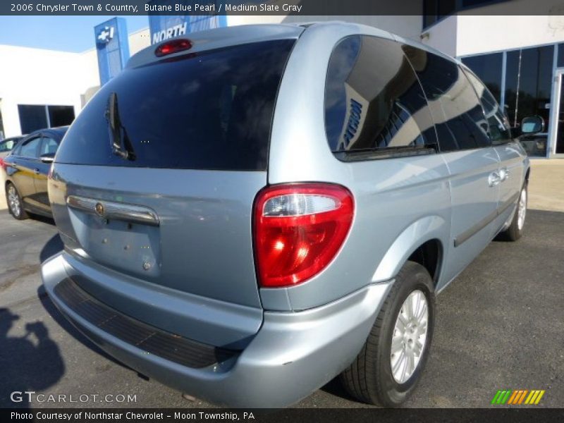 Butane Blue Pearl / Medium Slate Gray 2006 Chrysler Town & Country