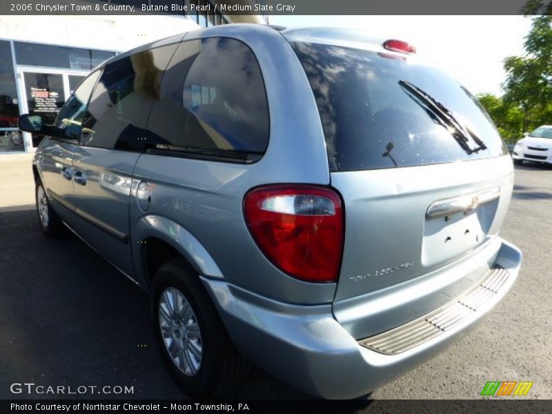 Butane Blue Pearl / Medium Slate Gray 2006 Chrysler Town & Country