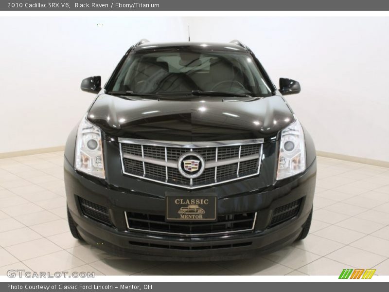 Black Raven / Ebony/Titanium 2010 Cadillac SRX V6