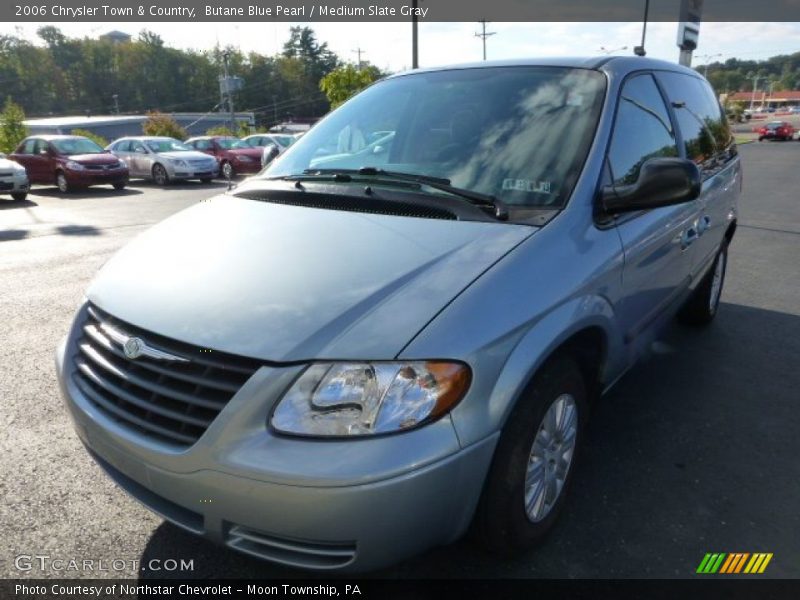 Butane Blue Pearl / Medium Slate Gray 2006 Chrysler Town & Country