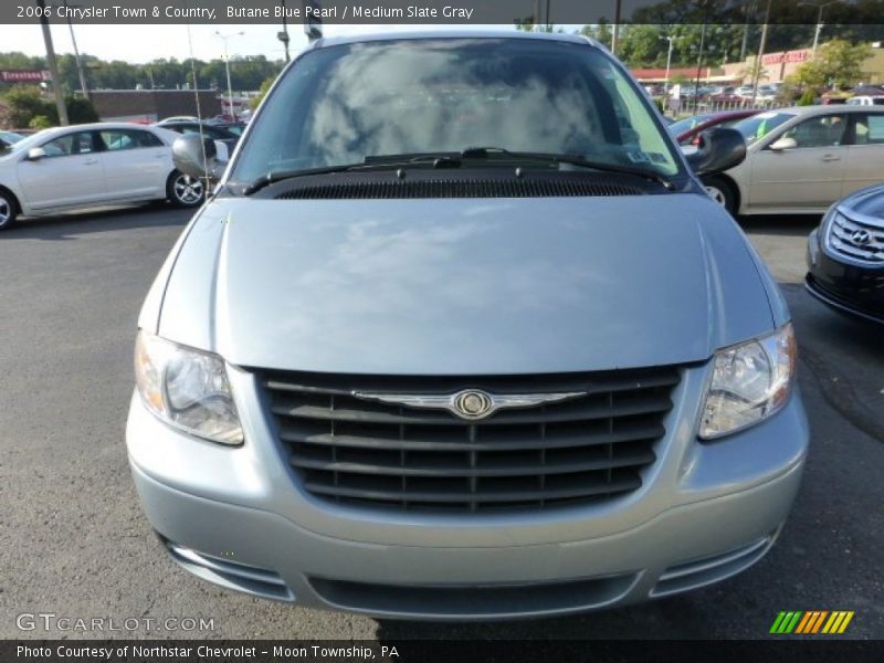 Butane Blue Pearl / Medium Slate Gray 2006 Chrysler Town & Country