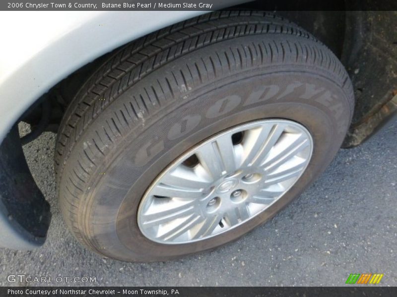 Butane Blue Pearl / Medium Slate Gray 2006 Chrysler Town & Country