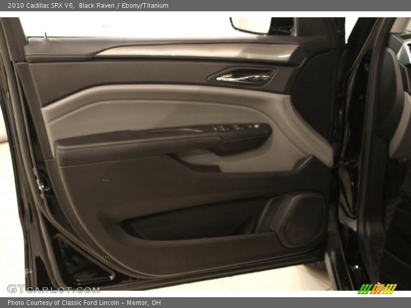 Black Raven / Ebony/Titanium 2010 Cadillac SRX V6