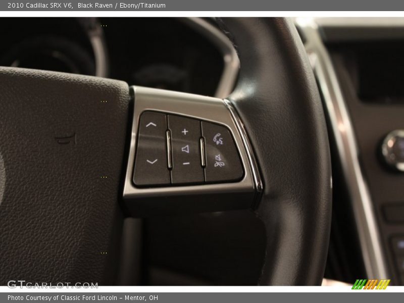 Black Raven / Ebony/Titanium 2010 Cadillac SRX V6