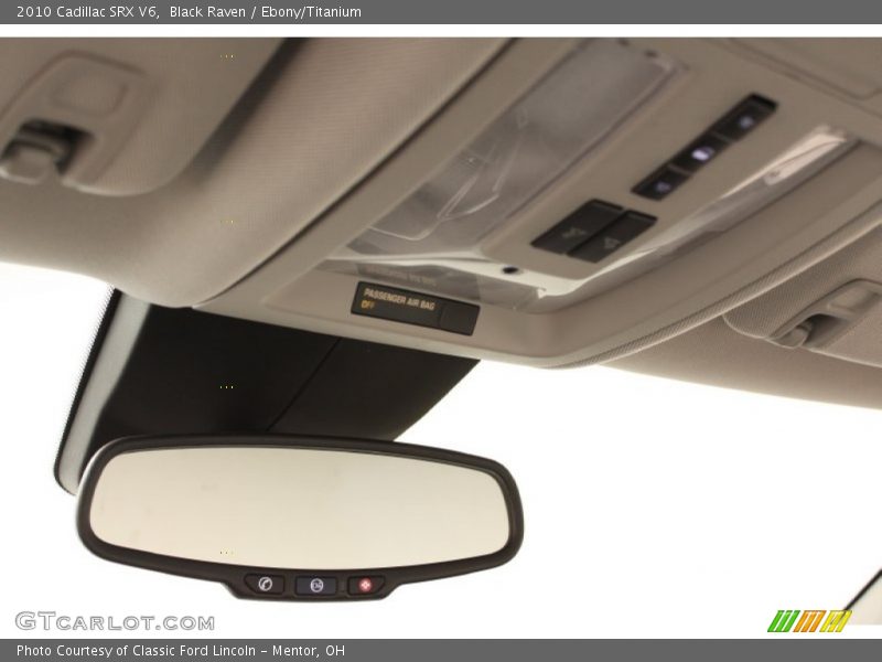 Black Raven / Ebony/Titanium 2010 Cadillac SRX V6