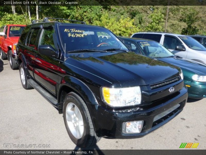 Black Obsidian / Graphite 2001 Infiniti QX4 4x4