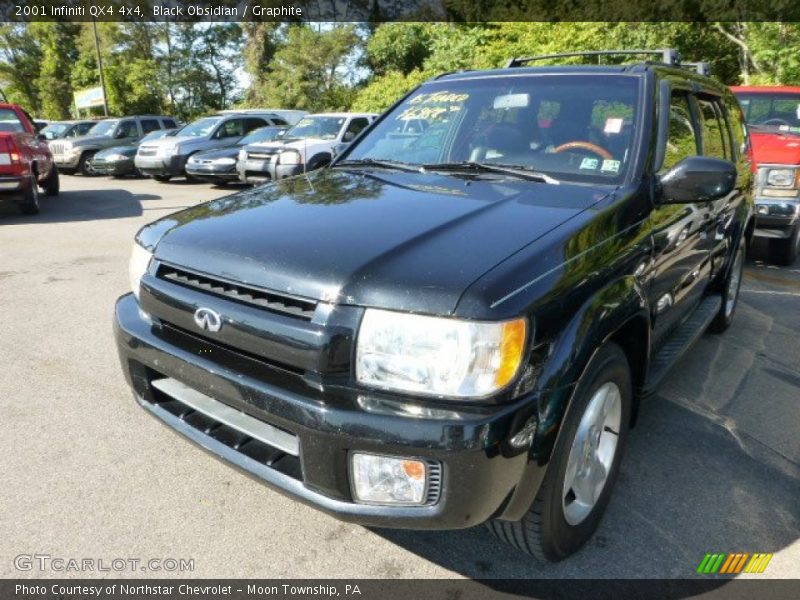 Black Obsidian / Graphite 2001 Infiniti QX4 4x4