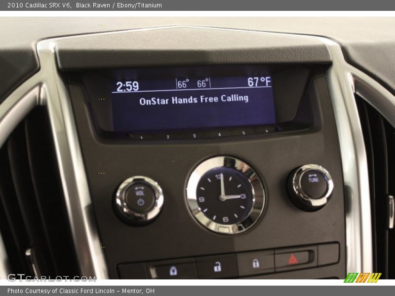 Black Raven / Ebony/Titanium 2010 Cadillac SRX V6