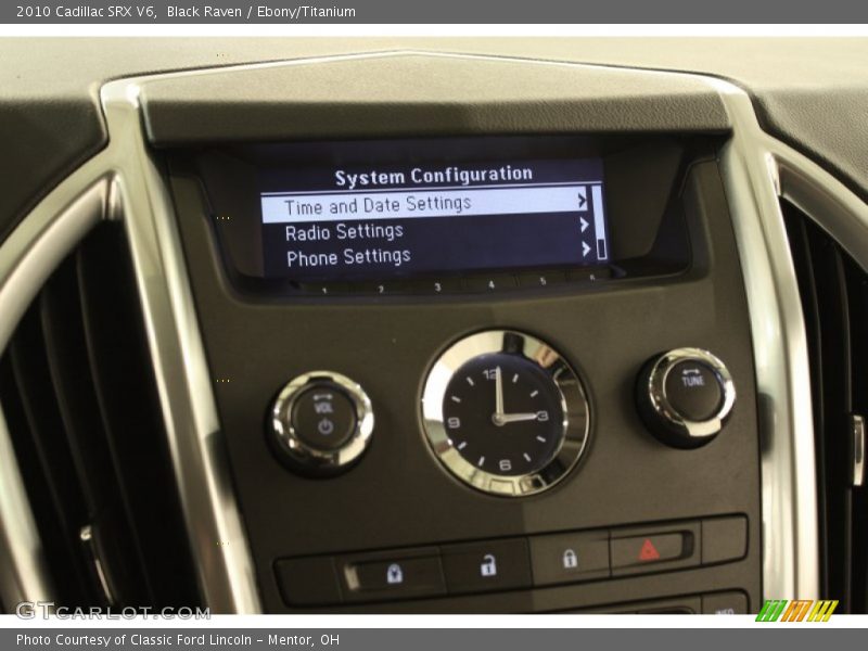 Black Raven / Ebony/Titanium 2010 Cadillac SRX V6