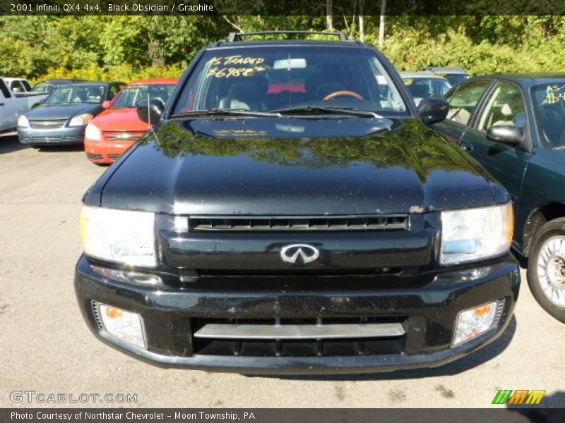 Black Obsidian / Graphite 2001 Infiniti QX4 4x4