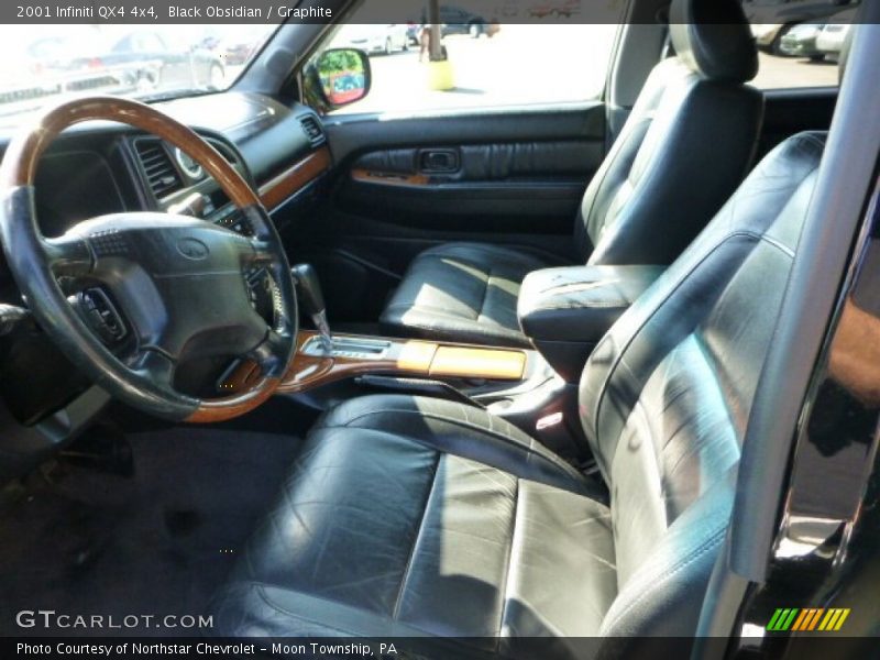 Black Obsidian / Graphite 2001 Infiniti QX4 4x4