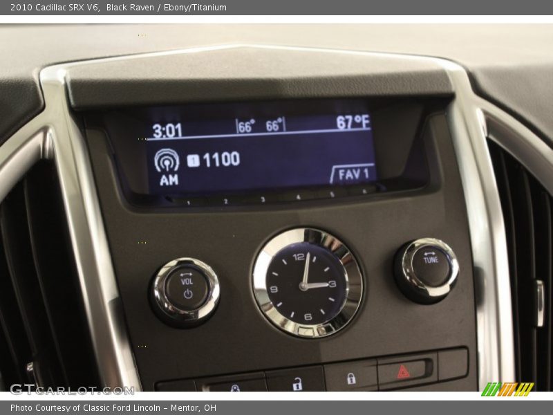 Black Raven / Ebony/Titanium 2010 Cadillac SRX V6