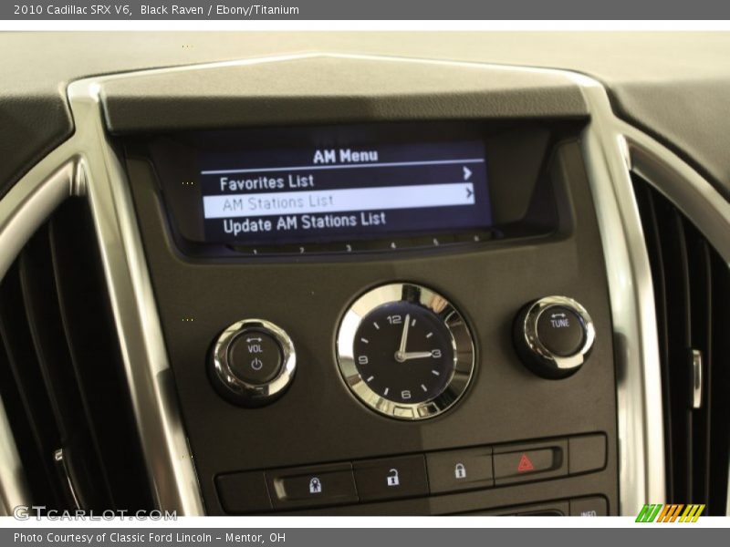 Black Raven / Ebony/Titanium 2010 Cadillac SRX V6