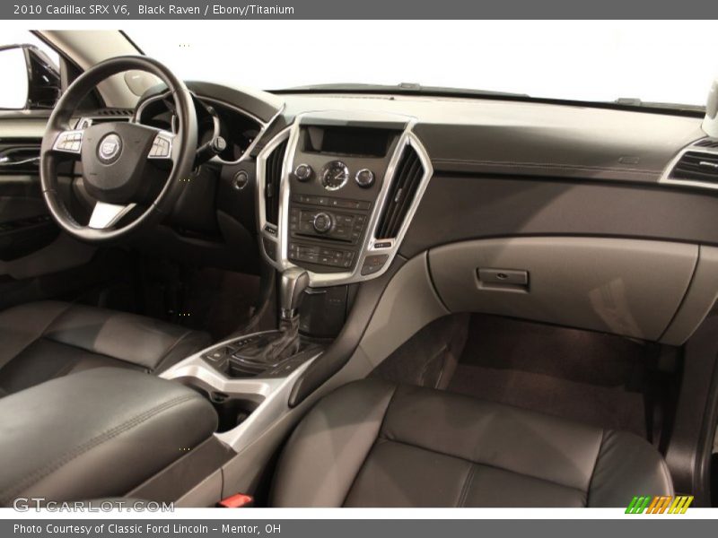 Black Raven / Ebony/Titanium 2010 Cadillac SRX V6