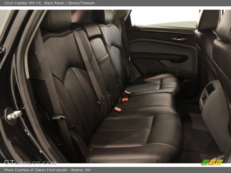 Black Raven / Ebony/Titanium 2010 Cadillac SRX V6