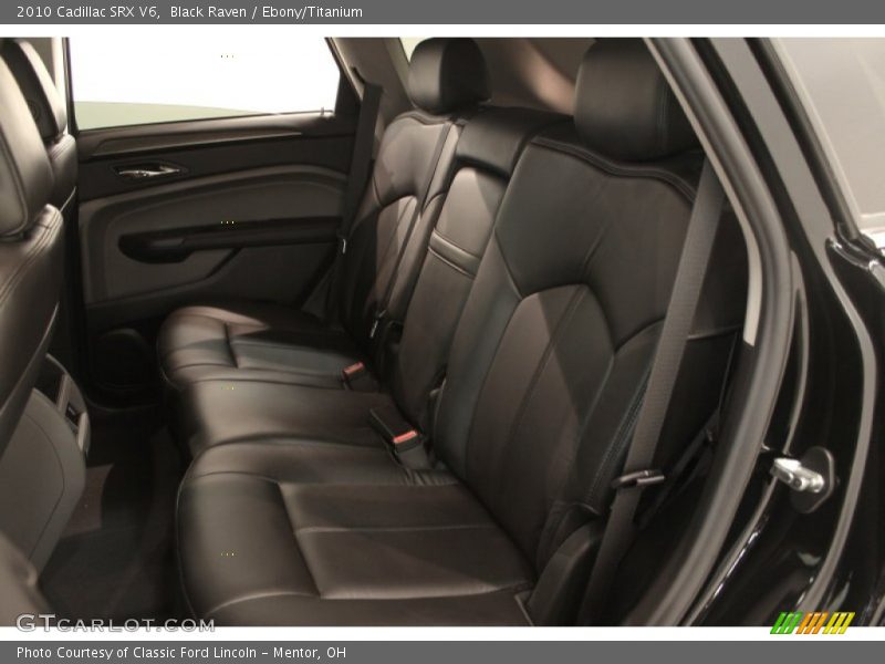 Black Raven / Ebony/Titanium 2010 Cadillac SRX V6