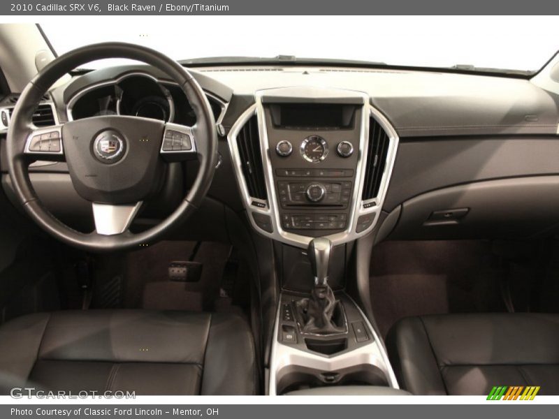 Black Raven / Ebony/Titanium 2010 Cadillac SRX V6
