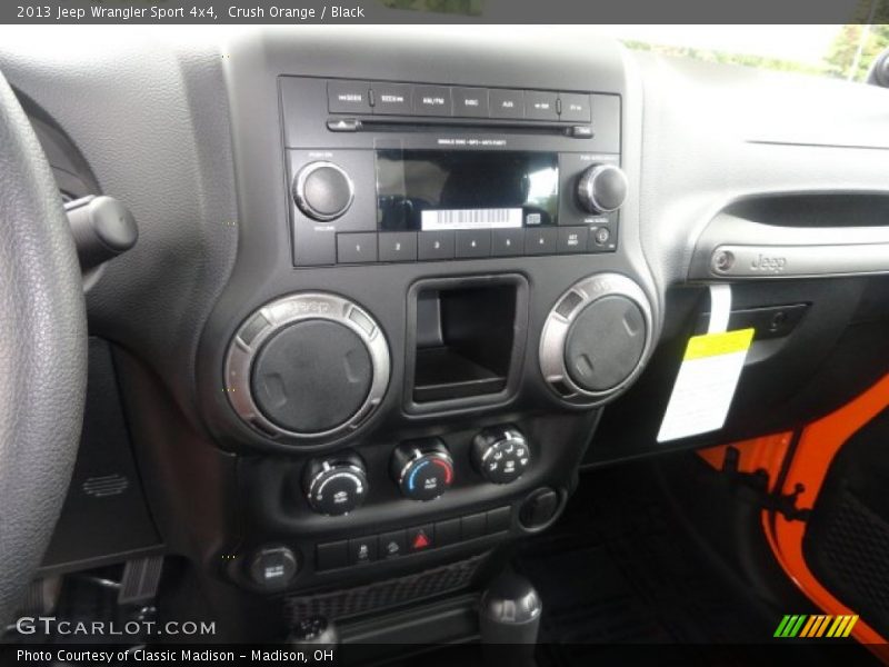 Crush Orange / Black 2013 Jeep Wrangler Sport 4x4