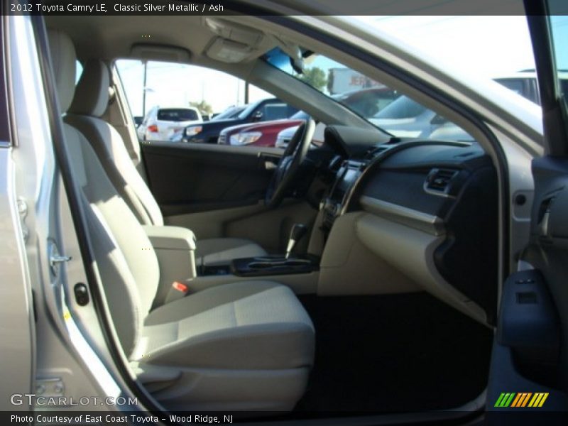 Classic Silver Metallic / Ash 2012 Toyota Camry LE