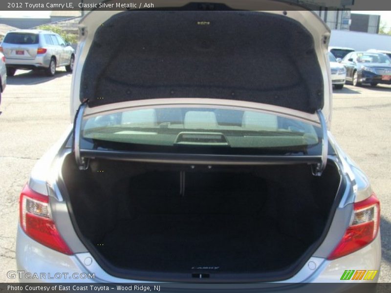 Classic Silver Metallic / Ash 2012 Toyota Camry LE